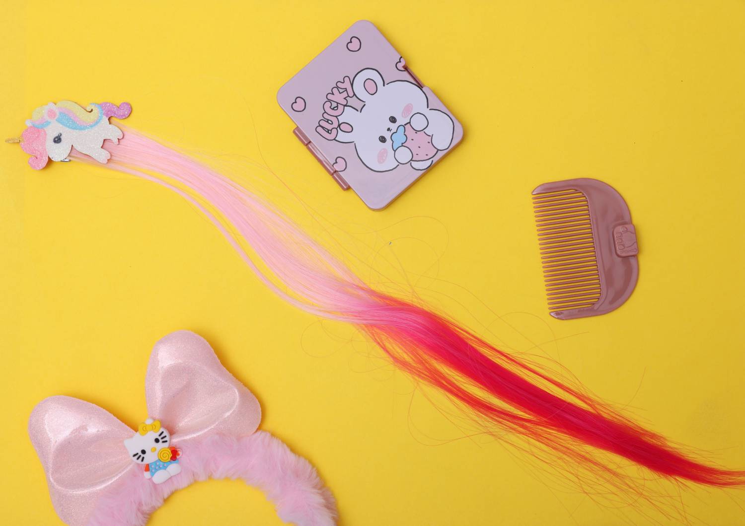 ilearnngrow Unicorn Hair Extension